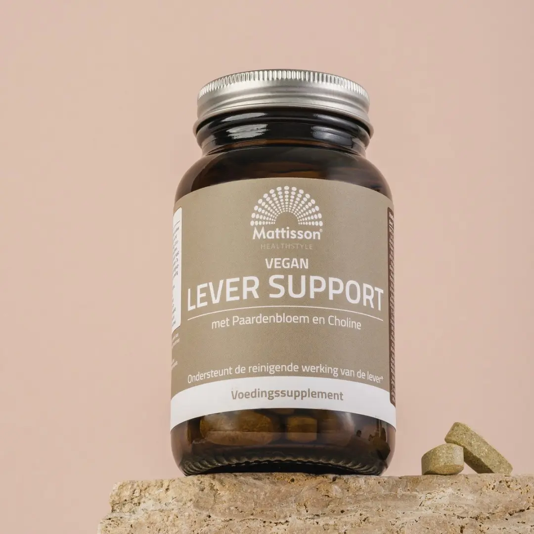 Mattisson Lever Support Voedingssupplement 60 Tabletten - Paardenbloem & Choline