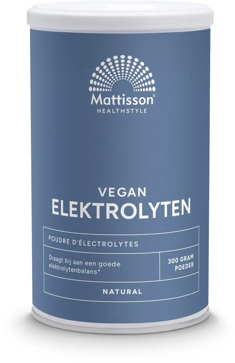 Mattisson Elektrolytenpoeder Natural 300g