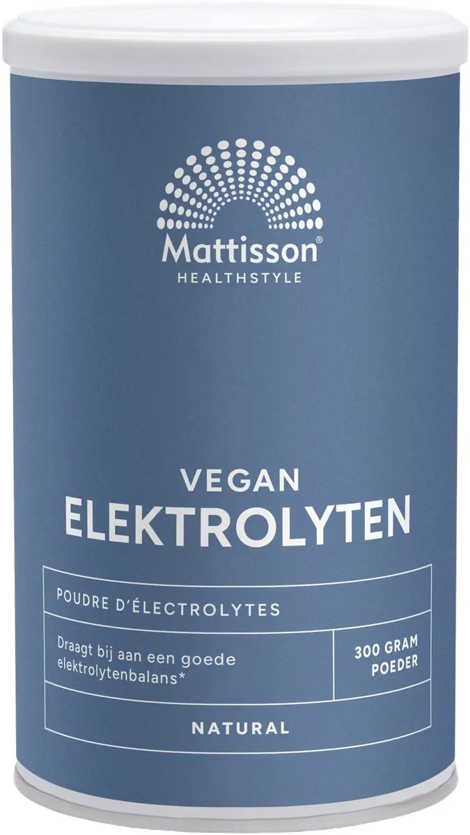 Mattisson Elektrolytenpoeder Natural 300g - afbeelding 6 van 6