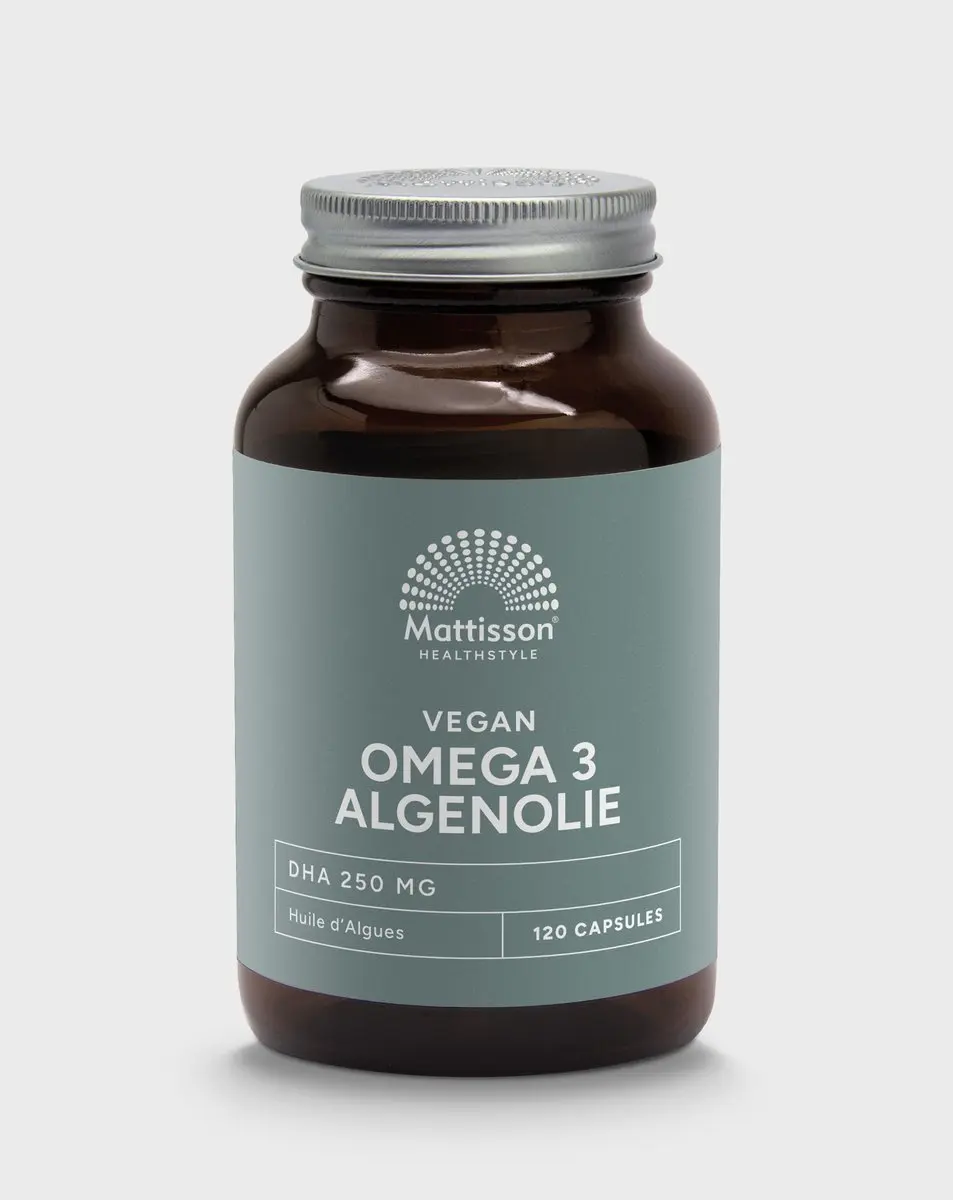 Mattisson Vegan Algenolie Omega 3 DHA 260mg