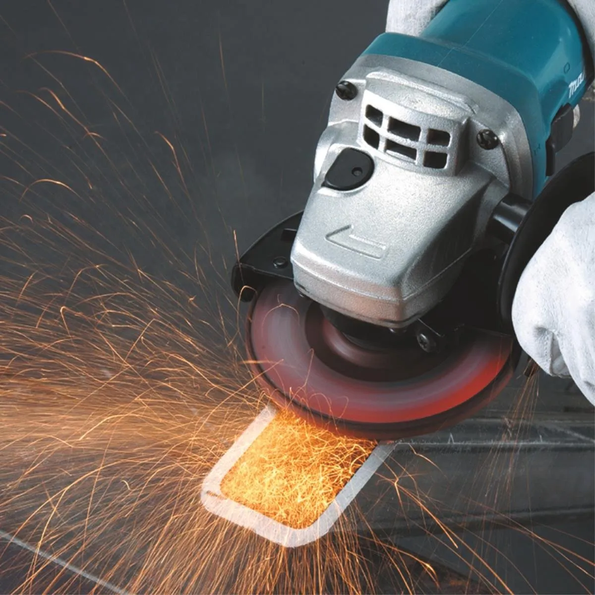 Makita 9557HNR Slijper 115mm - 840W