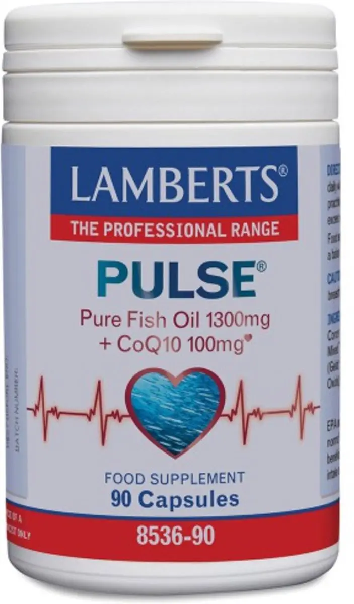 Lamberts Pulse Visolie + Q10 90 Capsules