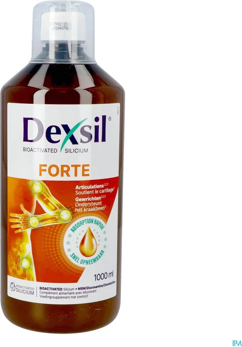Dexsil Forte Vloeibaar Gewrichtssupplement 1L - 2x1000ml