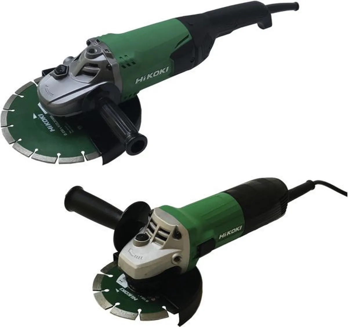 Hikoki KG23SA Haakse Slijper Set - 2000W - 230mm + 125mm