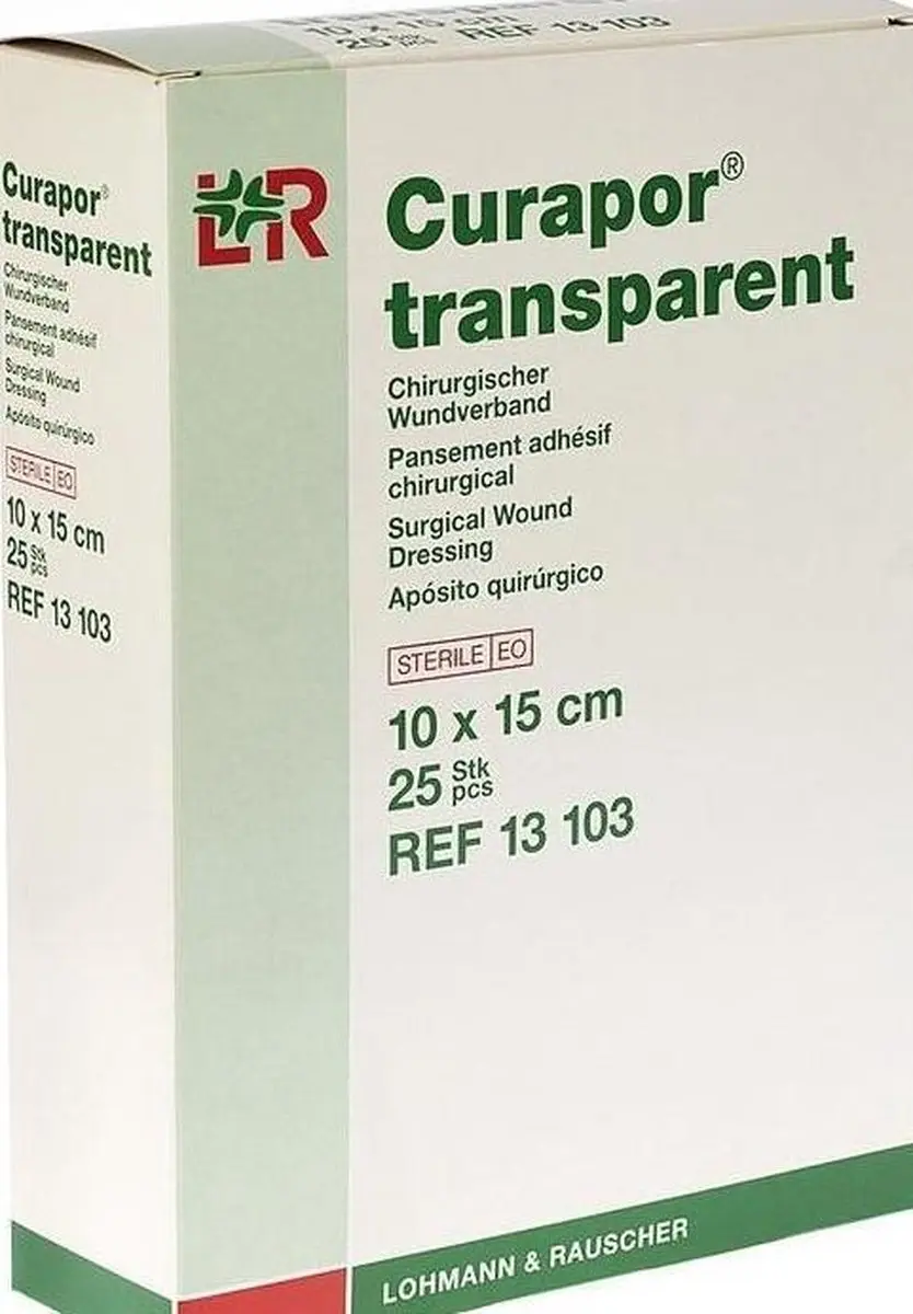 Lohmann & Rauscher Curapor Transparant 13103 - 25 Stuks