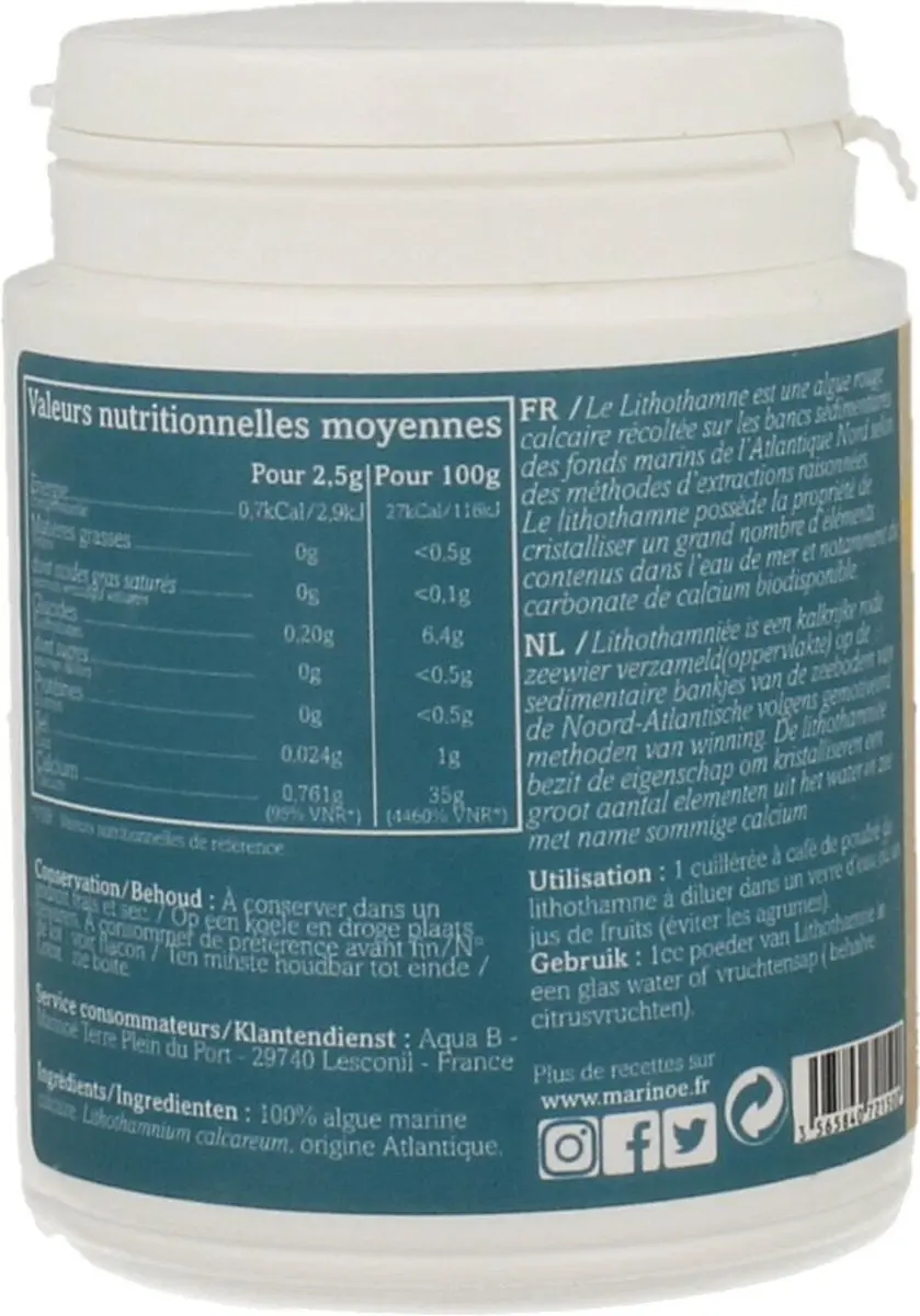 Marinoe Lithothamnium Poeder 150g