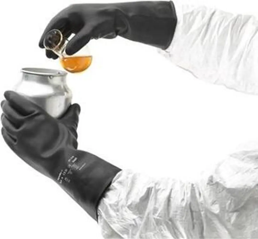 Marigold Werkhandschoenen Natuurrubber G17K - Zwart