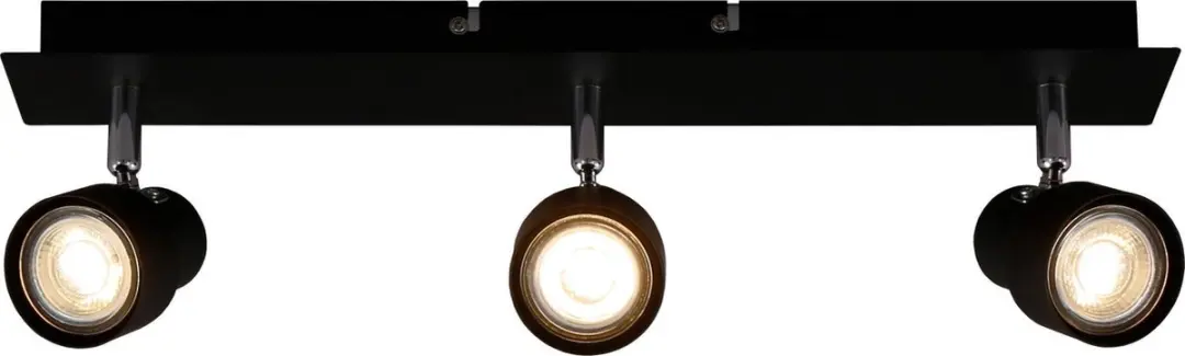 Briloner ROCK Plafondlamp 3x GU10 5W