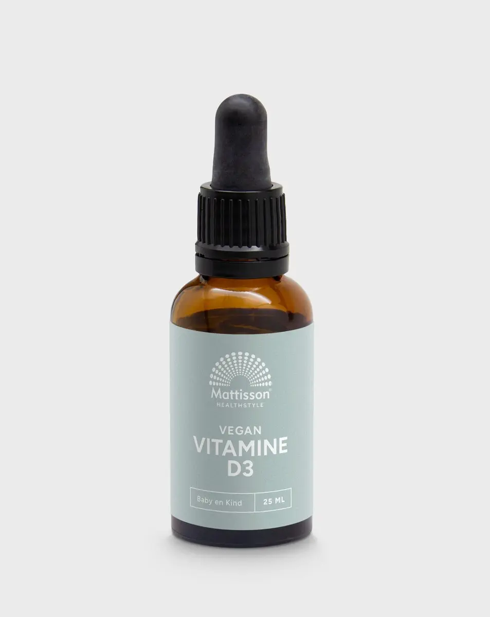Mattisson Vegan Vitamine D3 Druppels 25ml