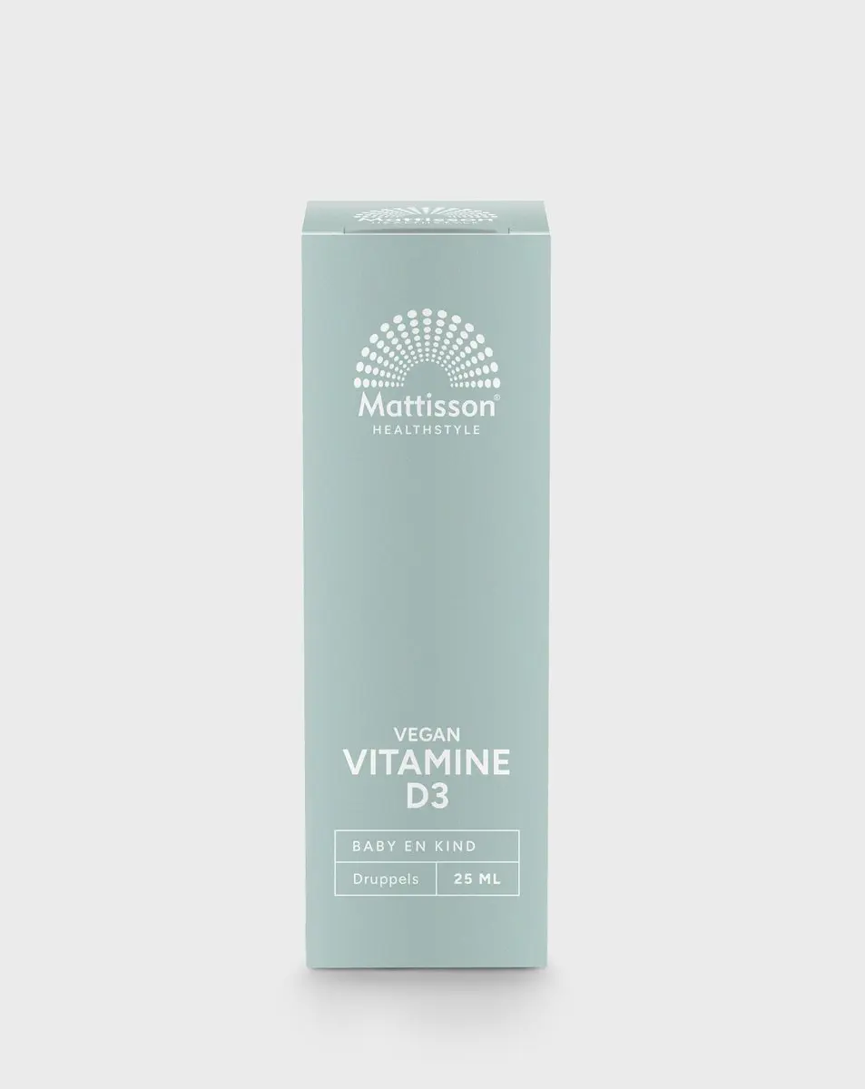 Mattisson Vegan Vitamine D3 Druppels 25ml