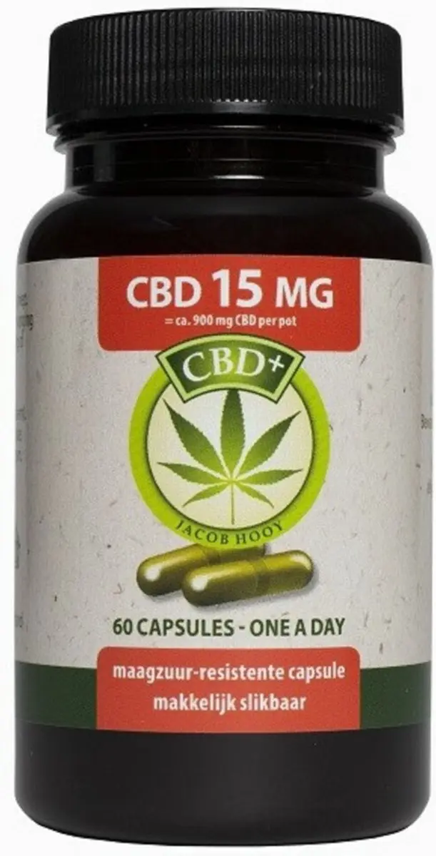 Jacob Hooy CBD Capsules 15mg