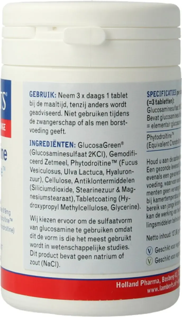 Lamberts Glucosamine & Phytodroitine Complex 120 Tabletten