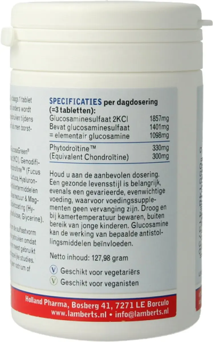 Lamberts Glucosamine & Phytodroitine Complex 120 Tabletten