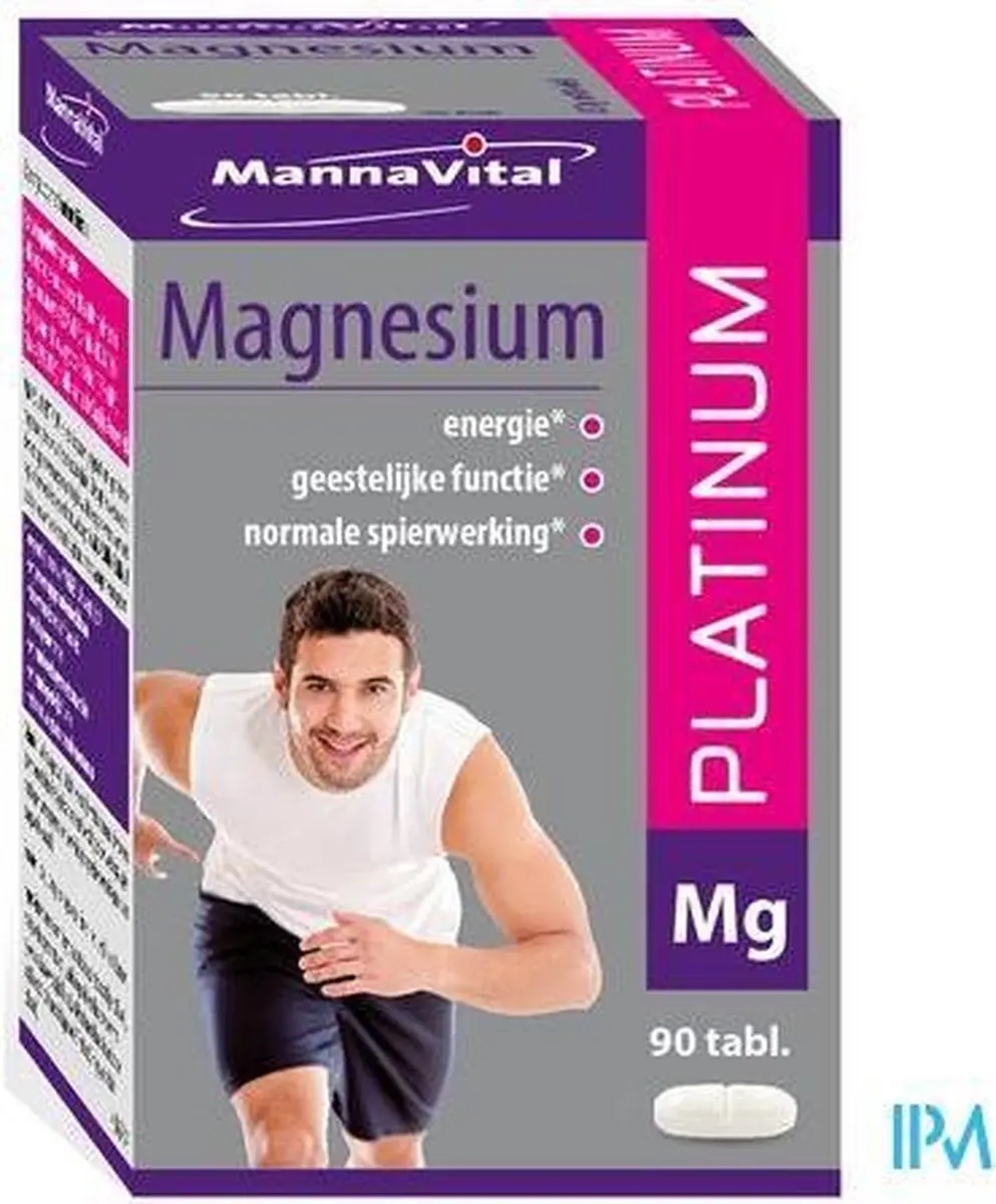 Mannavital Magnesium Platinum 90 tabletten