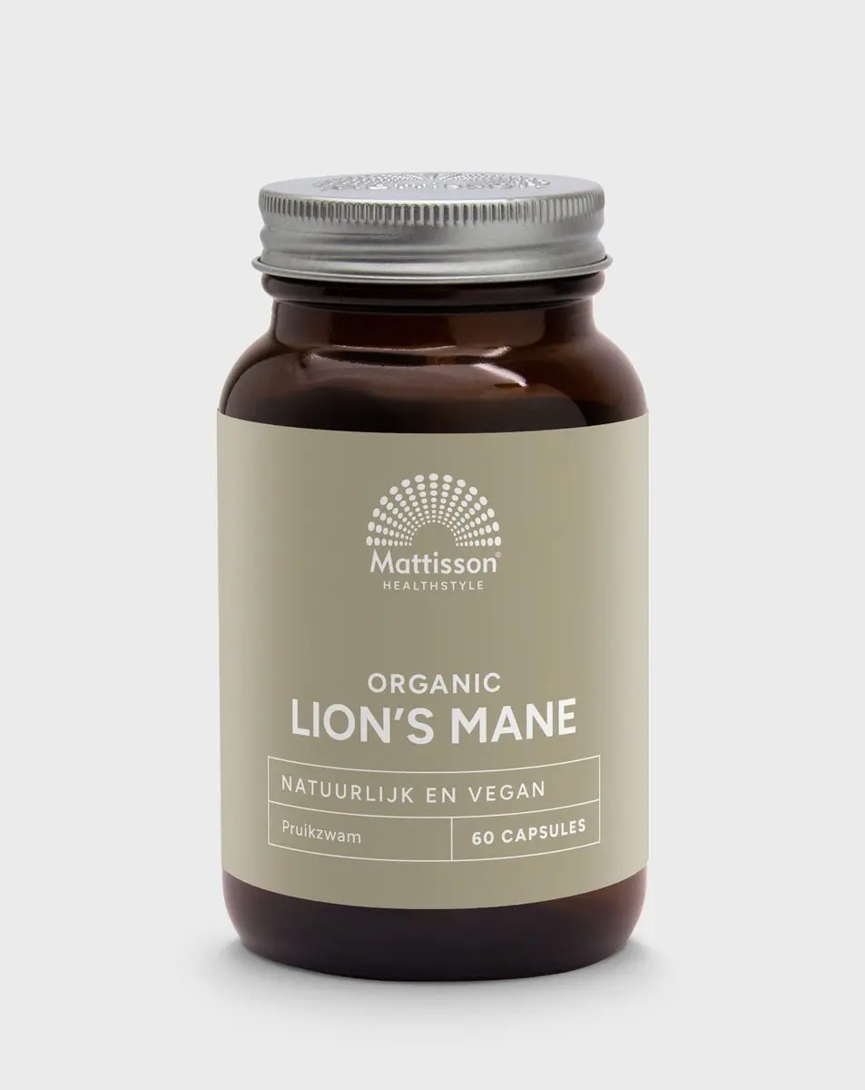 Mattisson Lion's Mane 400mg Capsules 60 Stuks