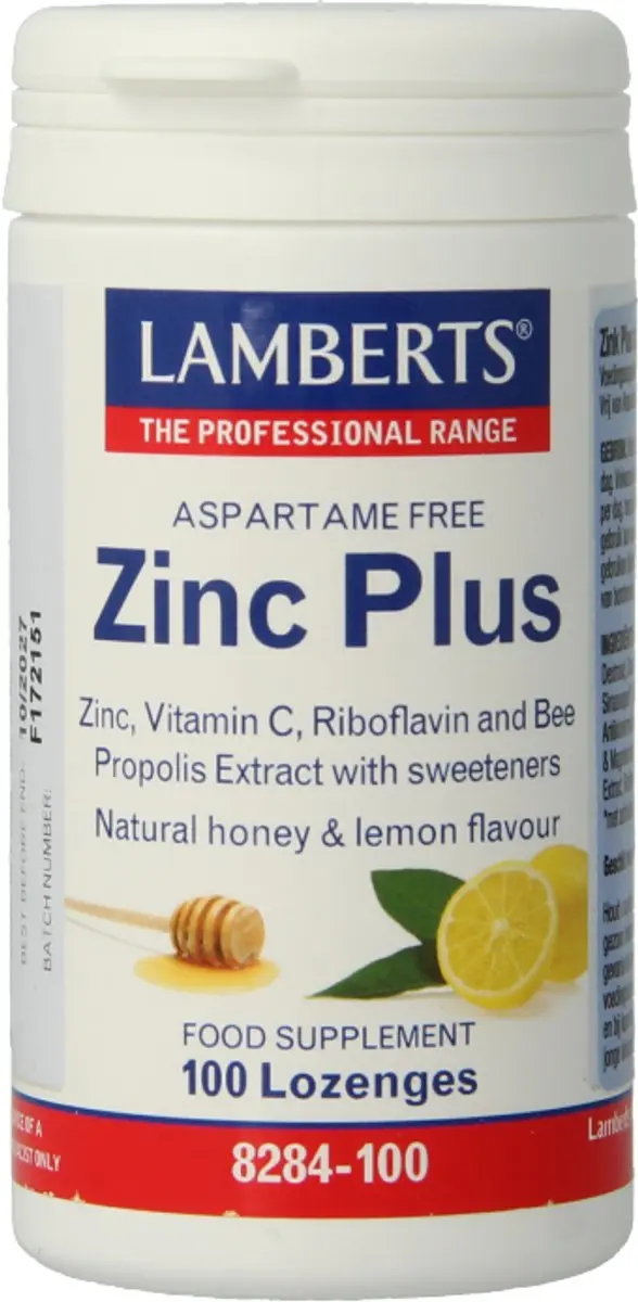 Lamberts Zink Plus 100 Zuigtabletten - 100mg