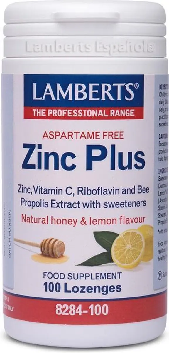 Lamberts Zink Plus 100 Zuigtabletten - 100mg
