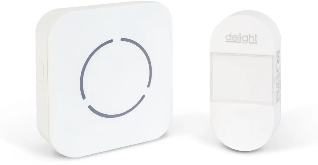 Delight Digitale Deurbel Kinetisch 55331WH