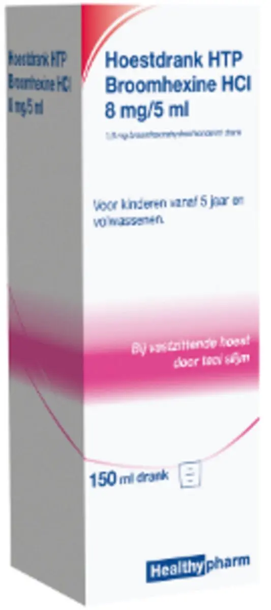 Healthypharm Hoestdrank Volwassen 8mg/5ml
