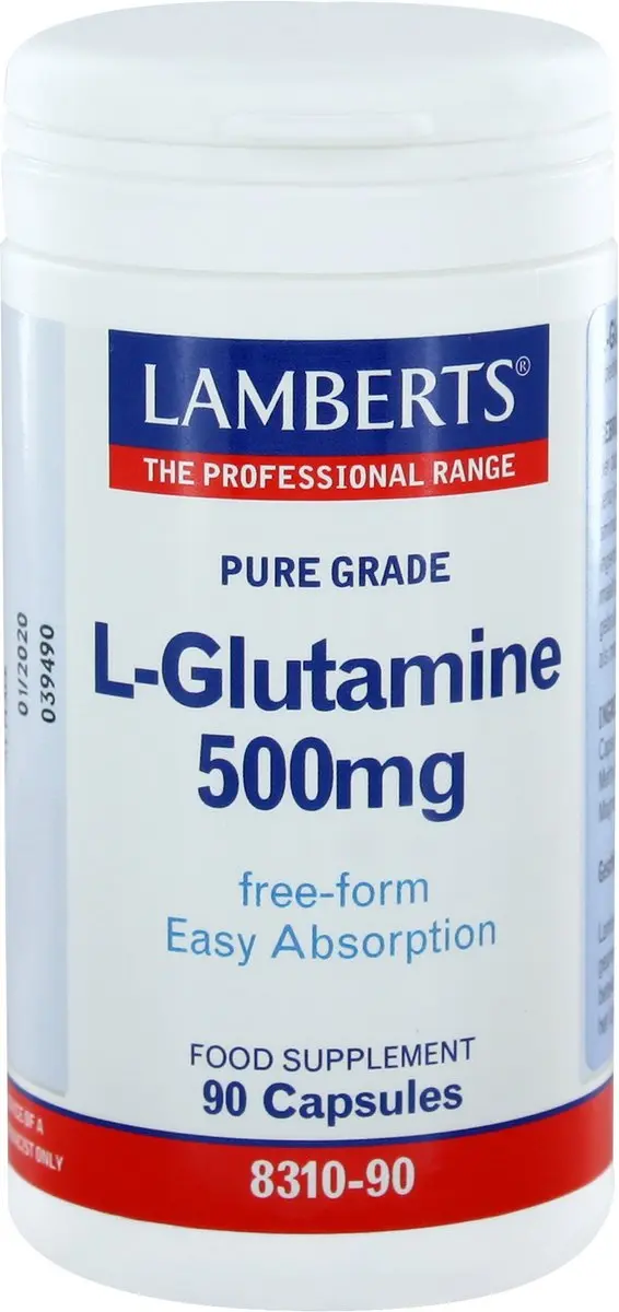 Lamberts L-Glutamine 500mg