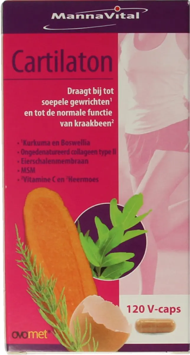 Mannavital Cartilaton 120 Vegetarische Capsules