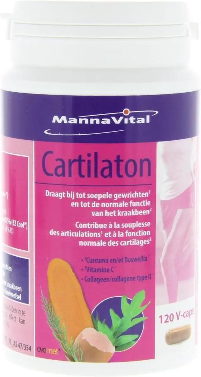 Mannavital Cartilaton 120 Vegetarische Capsules