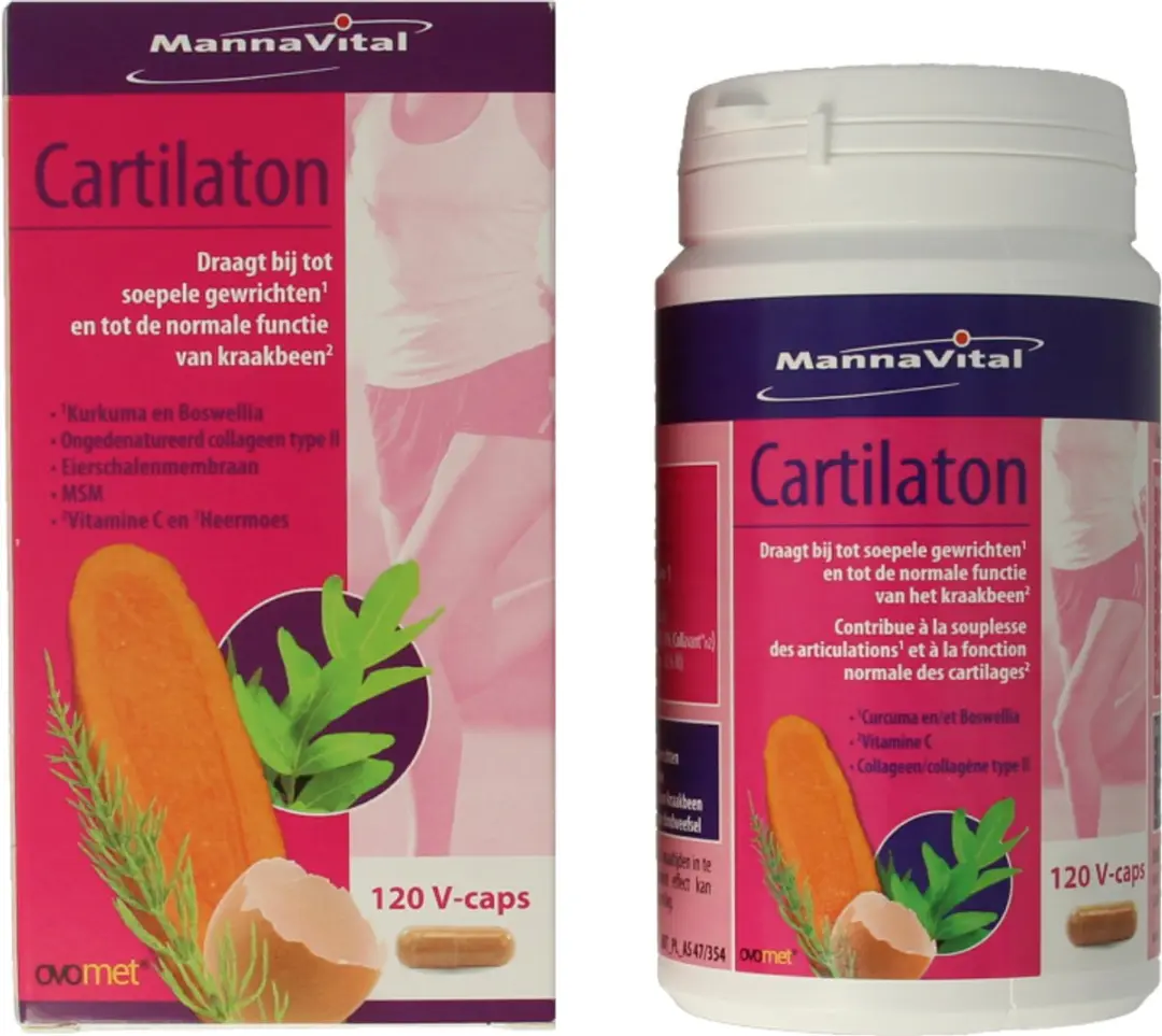 Mannavital Cartilaton 120 Vegetarische Capsules