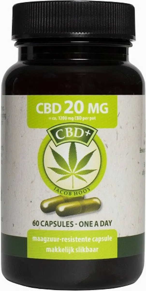 Jacob Hooy CBD Capsules 60 Stuks