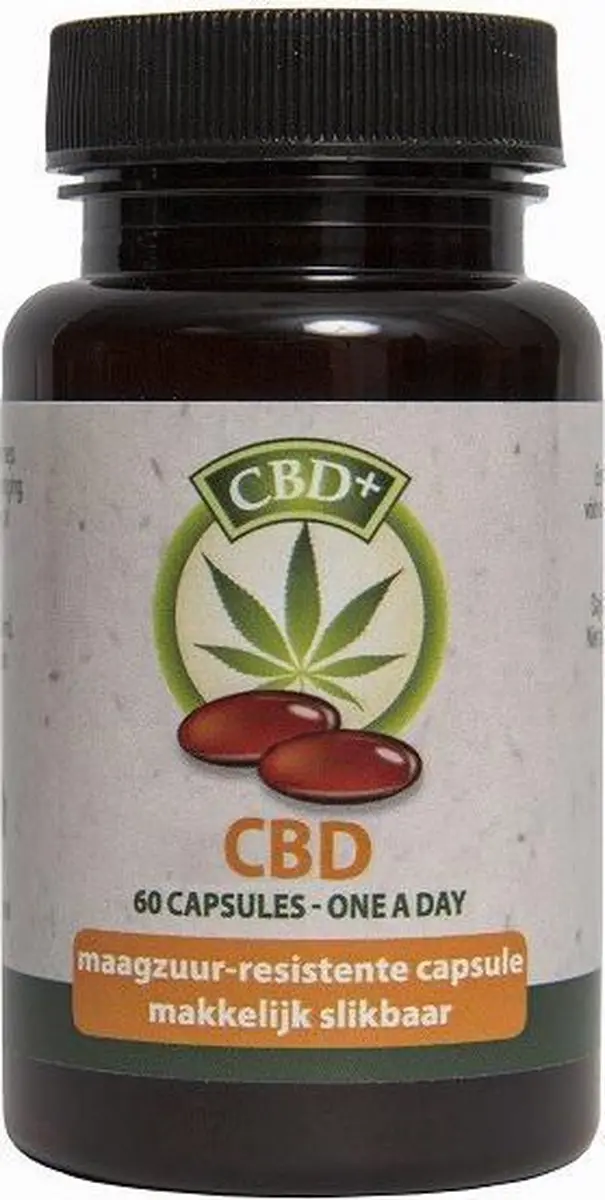 Jacob Hooy CBD Capsules 60 Stuks - 20mg