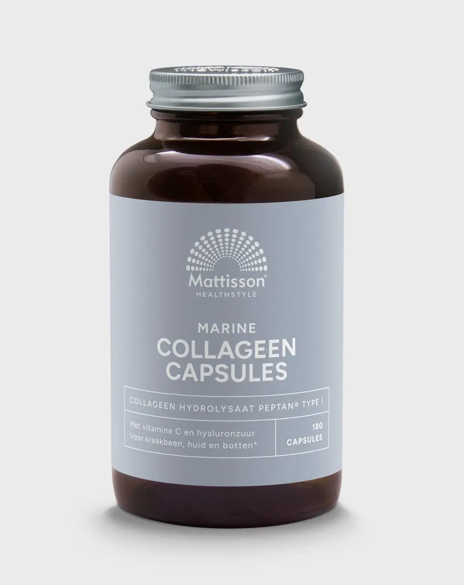 Mattisson Marine Collageen Blend Peptan Type I 180 Capsules