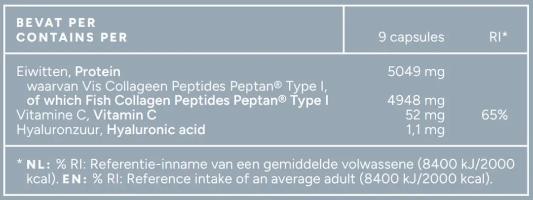 Mattisson Marine Collageen Blend Peptan Type I 180 Capsules