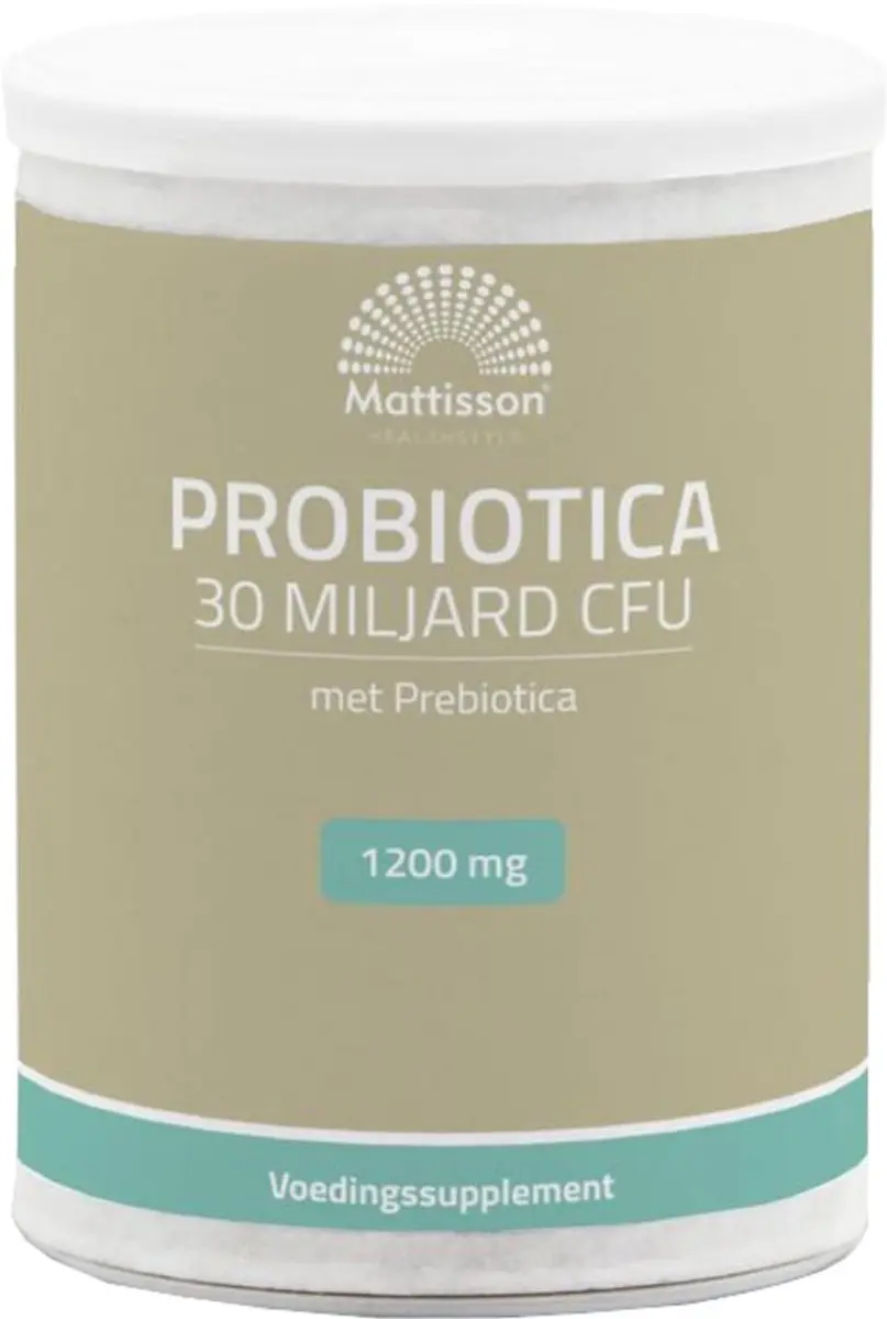 Mattisson Pre en Probiotica 30 miljard CFU 125g