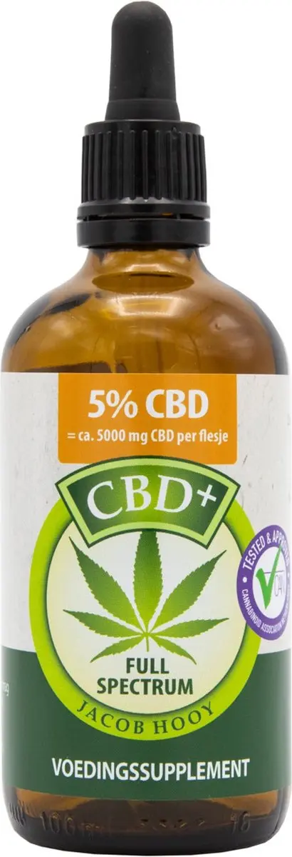 Jacob Hooy CBD Olie 5% - 100ml
