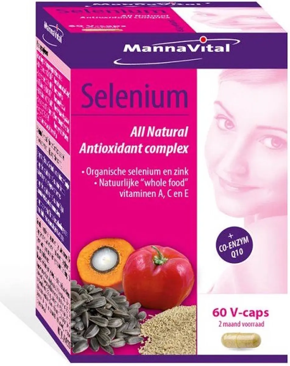MannaVital Selenium Complex Capsules 60 Stuks