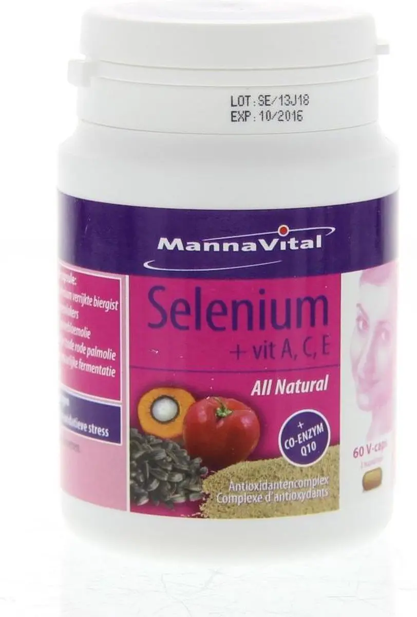 MannaVital Selenium Complex Capsules 60 Stuks