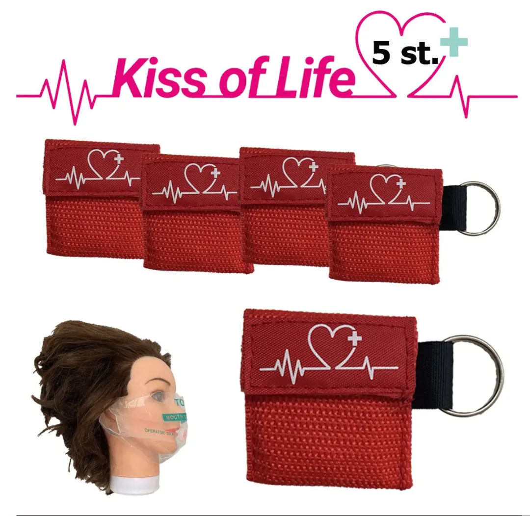 Kiss of Life Reanimatiemasker Sleutelhanger