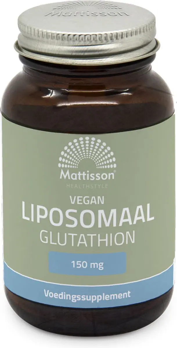 Mattisson Vegan Liposomaal Glutathion 60 Capsules