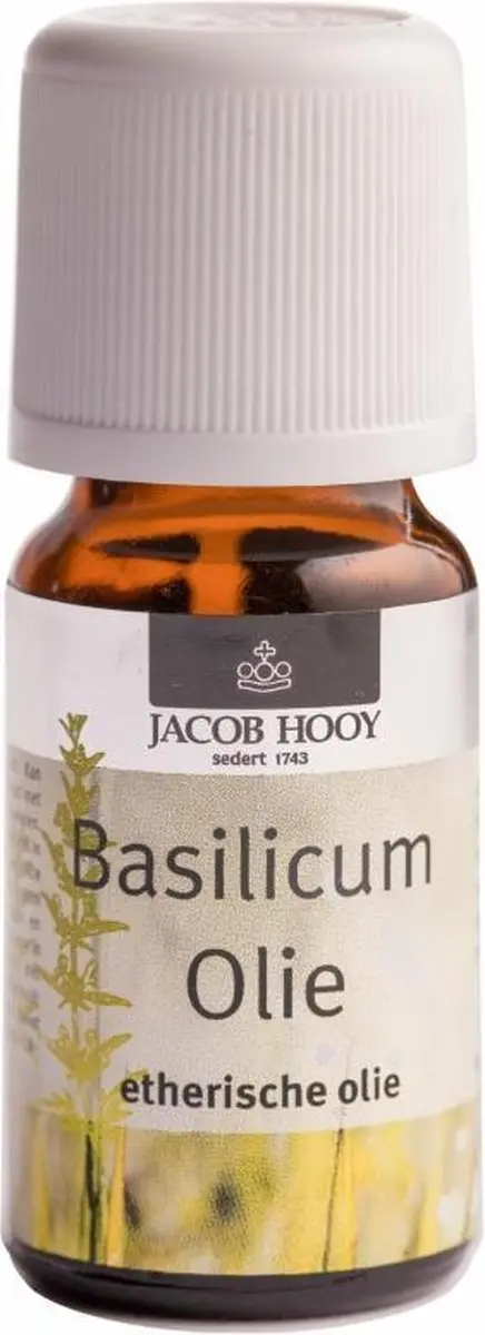 Jacob Hooy Basilicum Etherische Olie 10ml