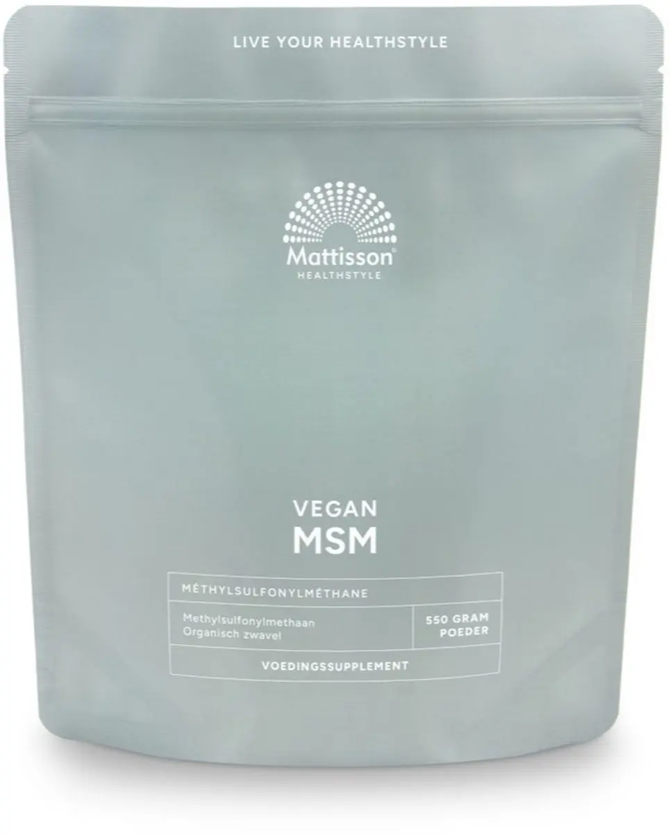 Mattisson Vegan MSM Poeder 550g