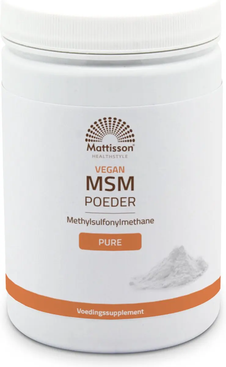 Mattisson Vegan MSM Poeder 550g