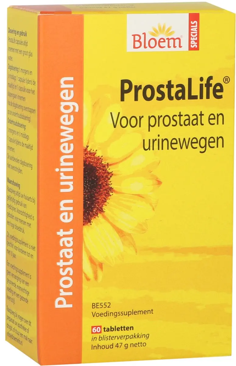 Bloem ProstaLife Voedingssupplement 60 Capsules