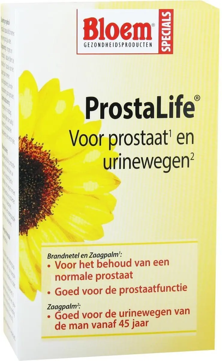 Bloem ProstaLife Voedingssupplement 60 Capsules