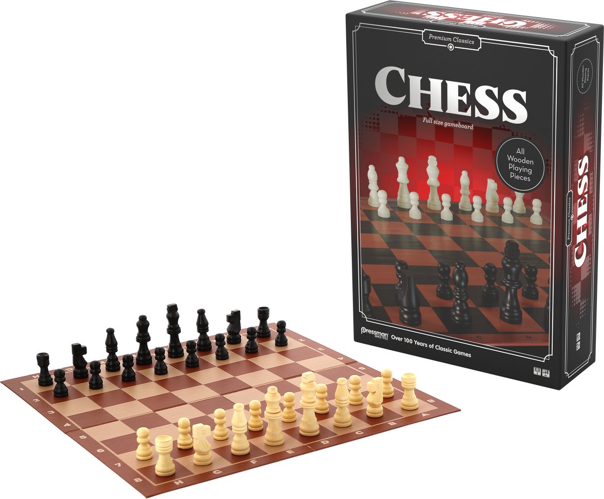 Goliath Classics Chess - Schaakspel - Schaken - 1 tegen 1 - Denkspel - Strategiespel