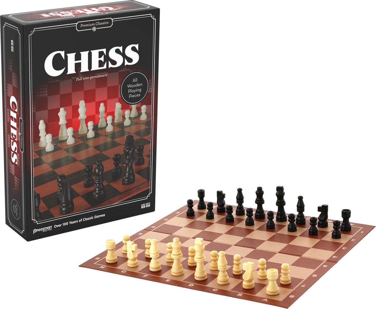 Goliath Classics Chess - Schaakspel - Schaken - 1 tegen 1 - Denkspel - Strategiespel