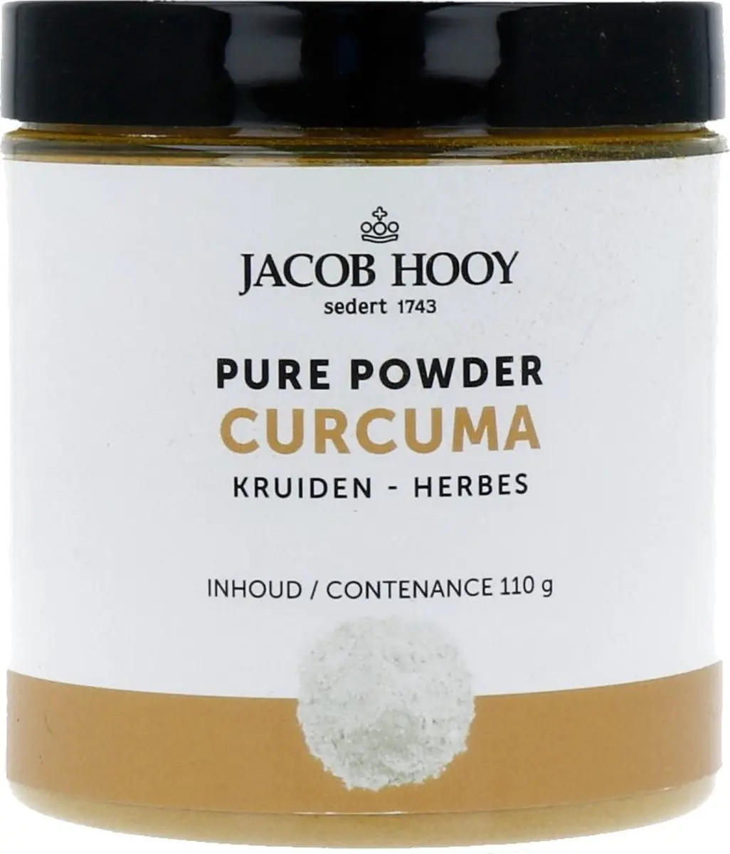 Jacob Hooy Pure Curcumapoeder 110g