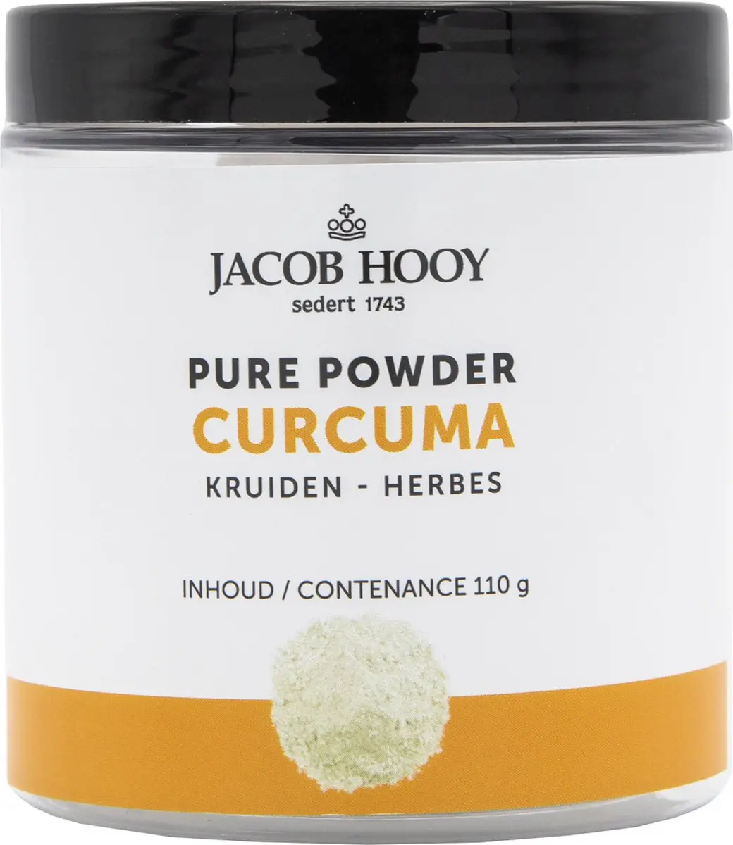 Jacob Hooy Pure Curcumapoeder 110g