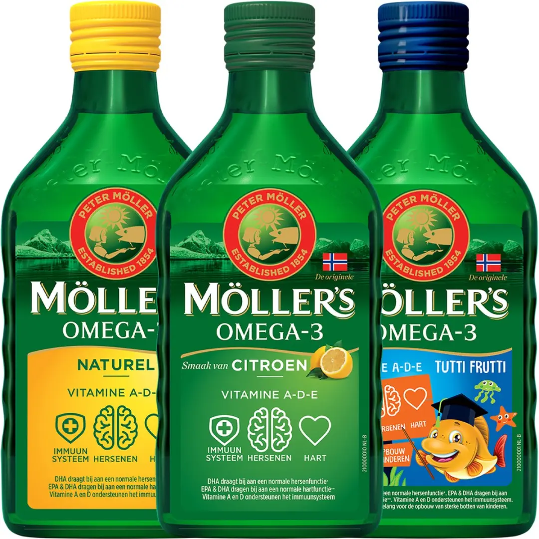 Mollers Omega-3 Levertraan Testpakket 750ml