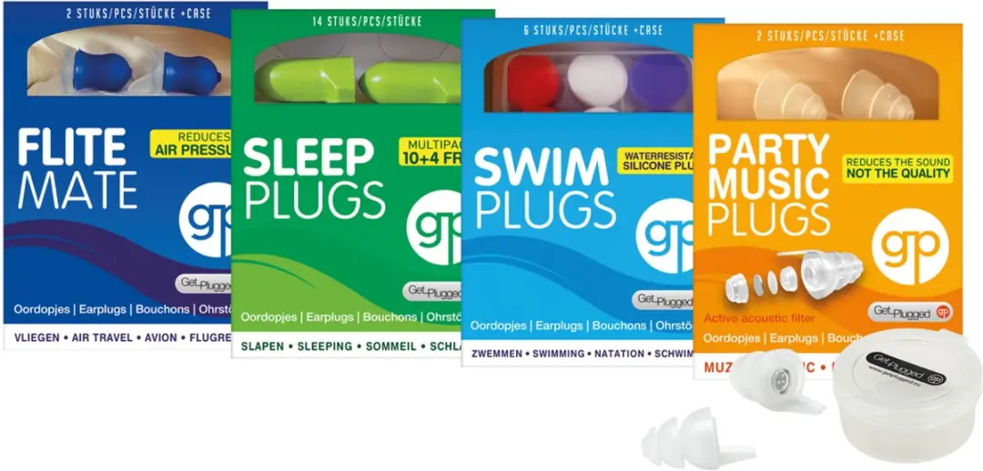 Get Plugged Flite Mate Oordoppen - Volwassenen - 1 Paar