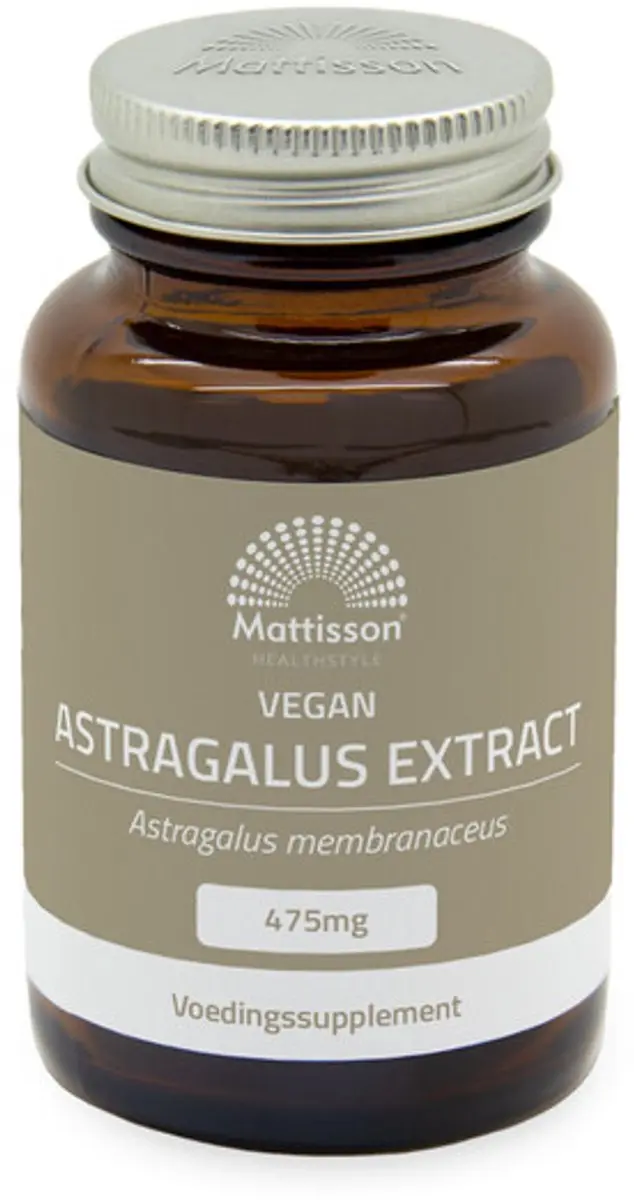 Mattisson Astragalus Extract 475mg - 60 Capsules