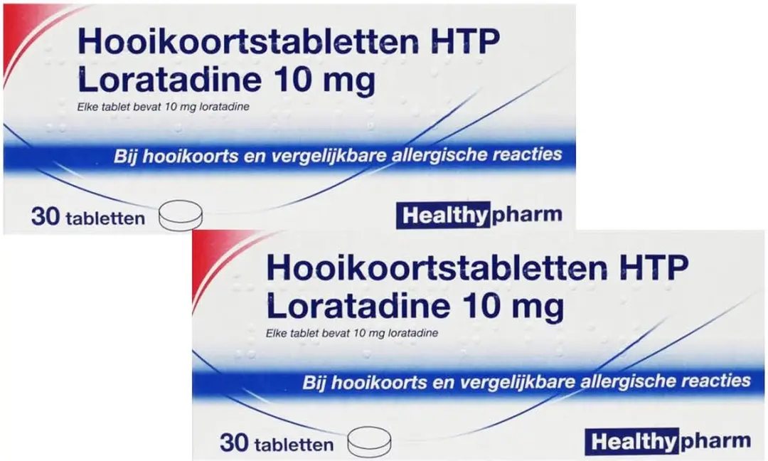 Healthypharm Hooikoortstabletten Loratadine 10mg